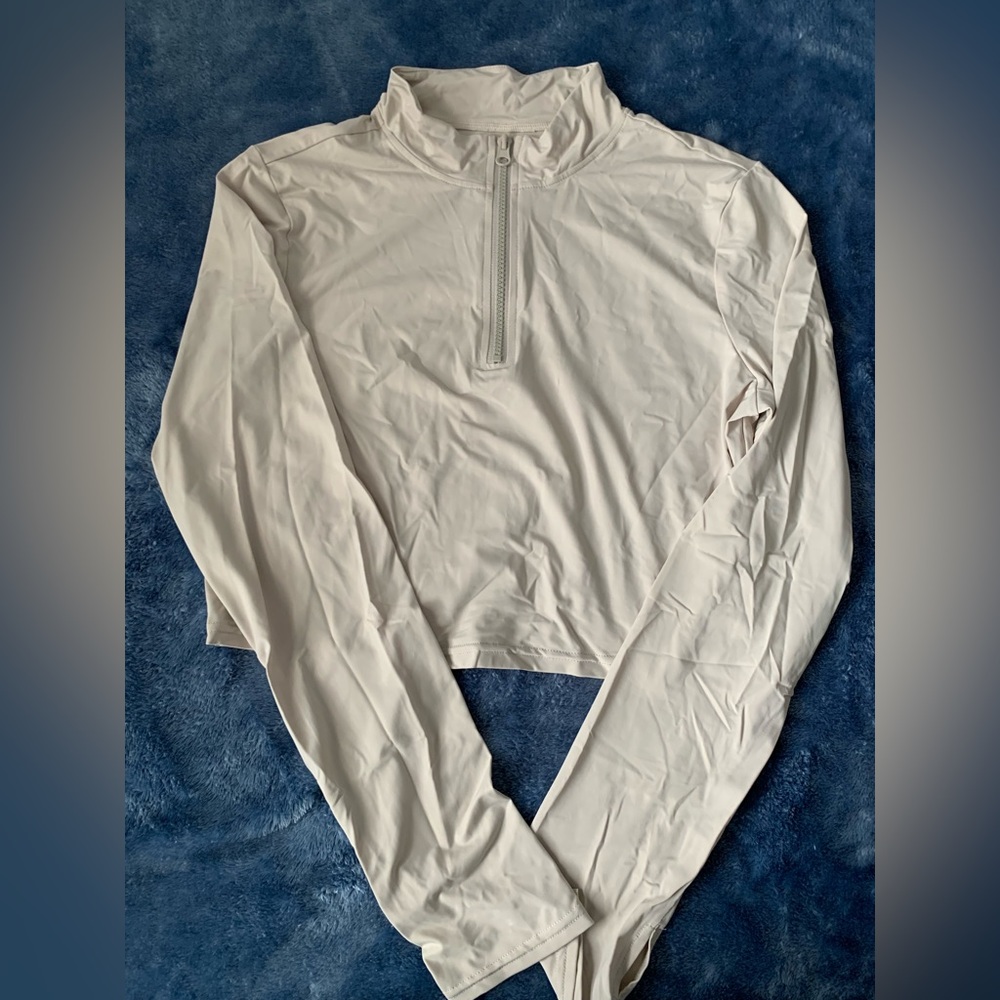 Crop work out hoodie